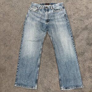 Ralph Lauren Mens Jeans 34x30 Blue Hayden Straight Medium Wash Jeans - GUC